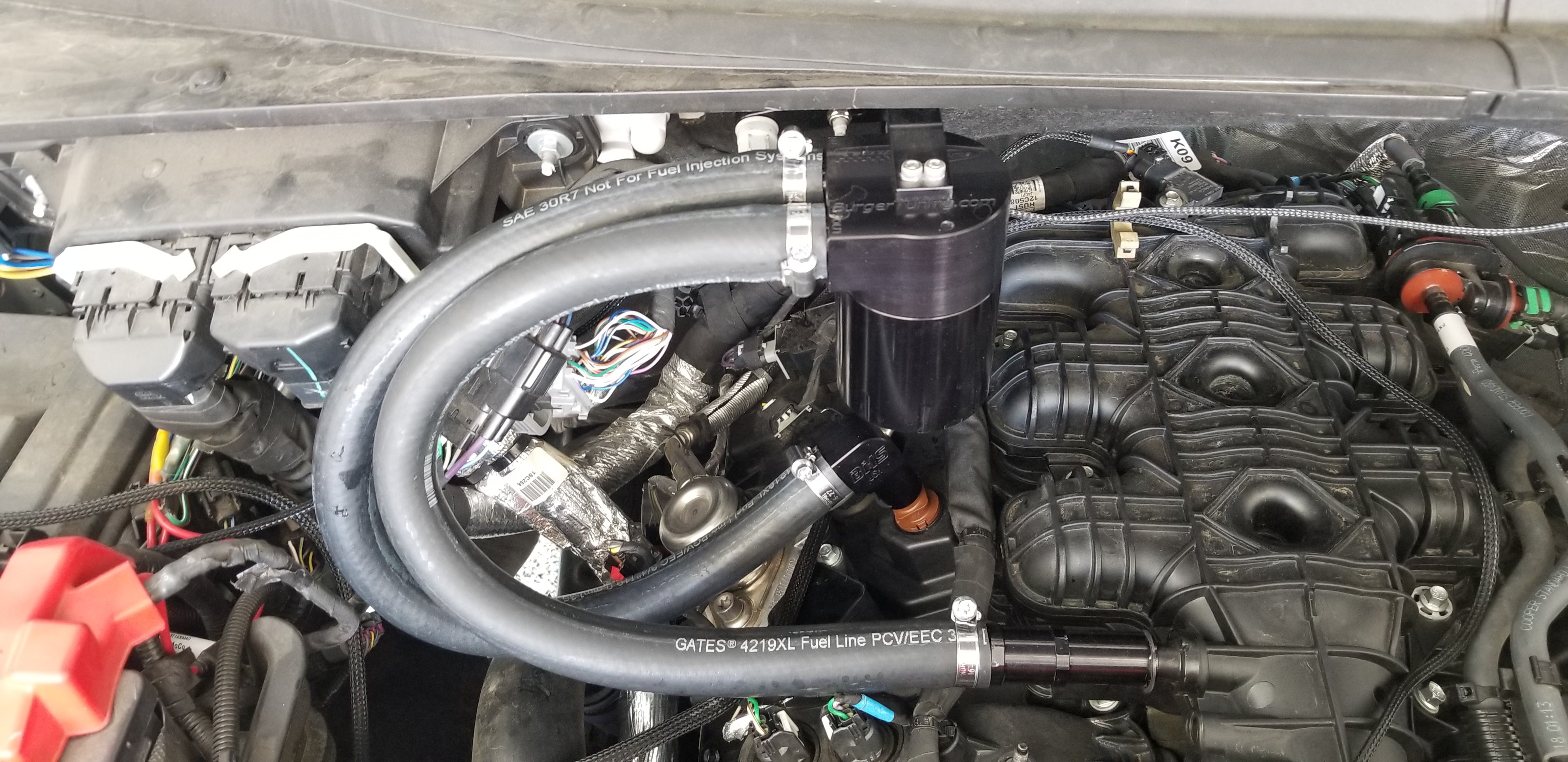 BMS Dual Oil Catch Can System for Ford F150/Raptor