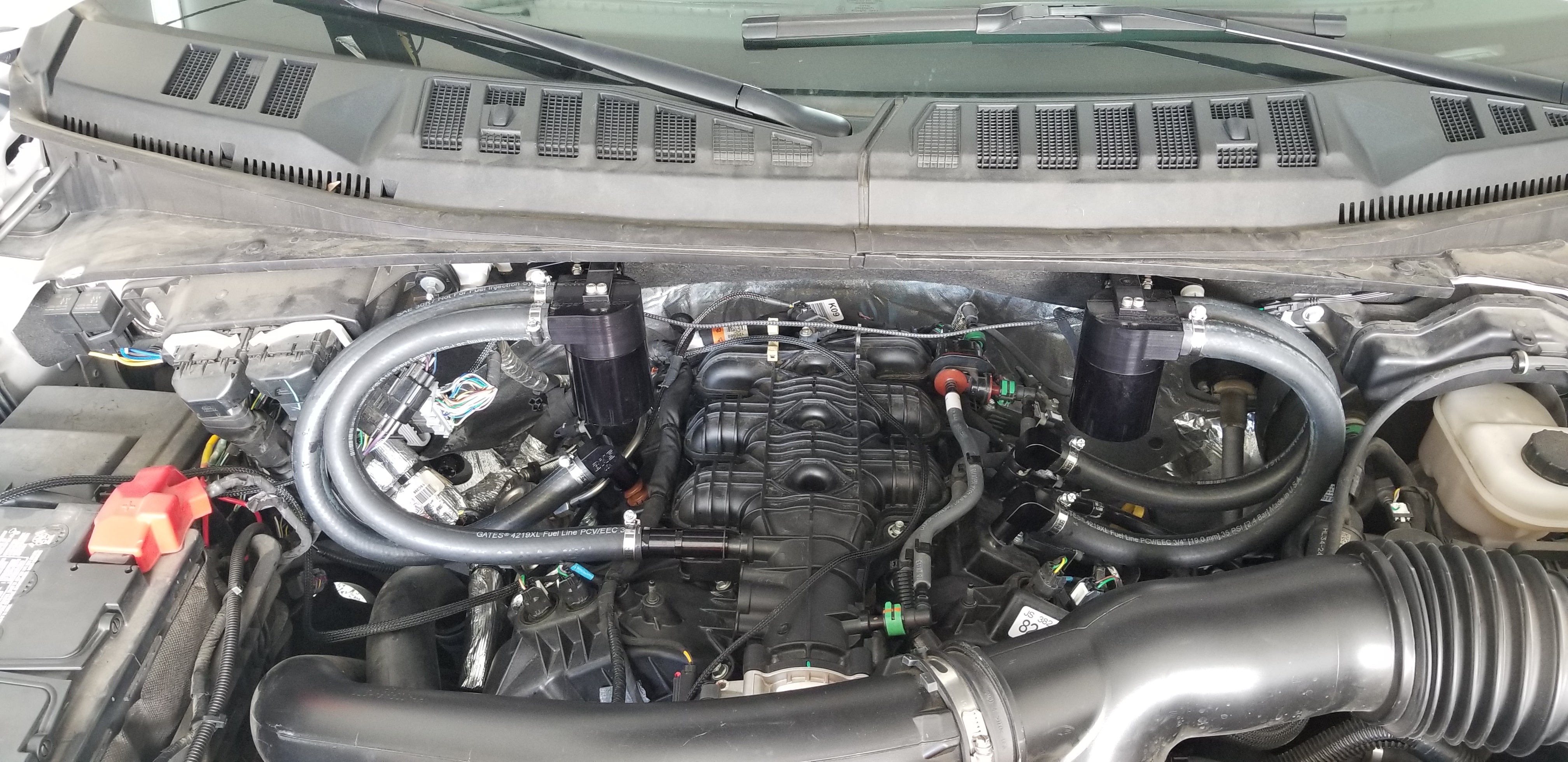 BMS Dual Oil Catch Can System for Ford F150/Raptor