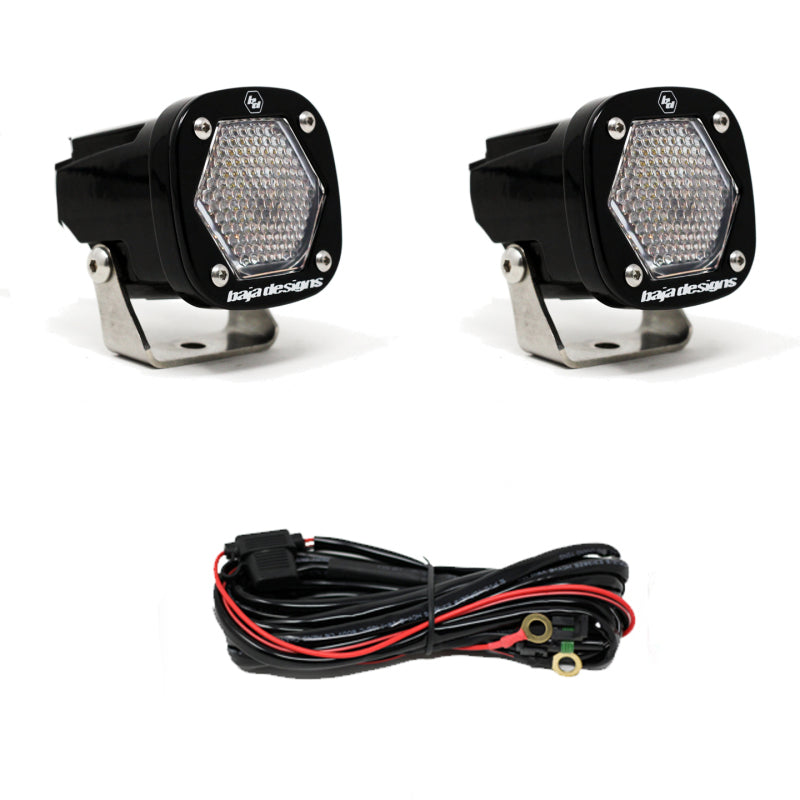 Baja Designs S1 Black LED Auxiliary Light Pod Pair