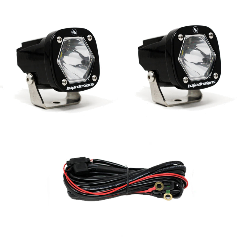 Baja Designs S1 Black LED Auxiliary Light Pod Pair