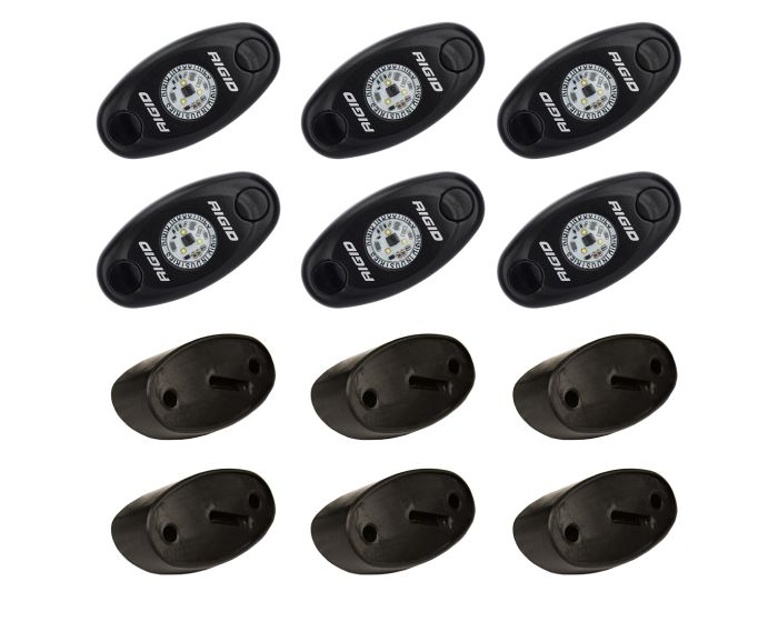 RIGID A-Series Rock Light Kit - 4 Lights