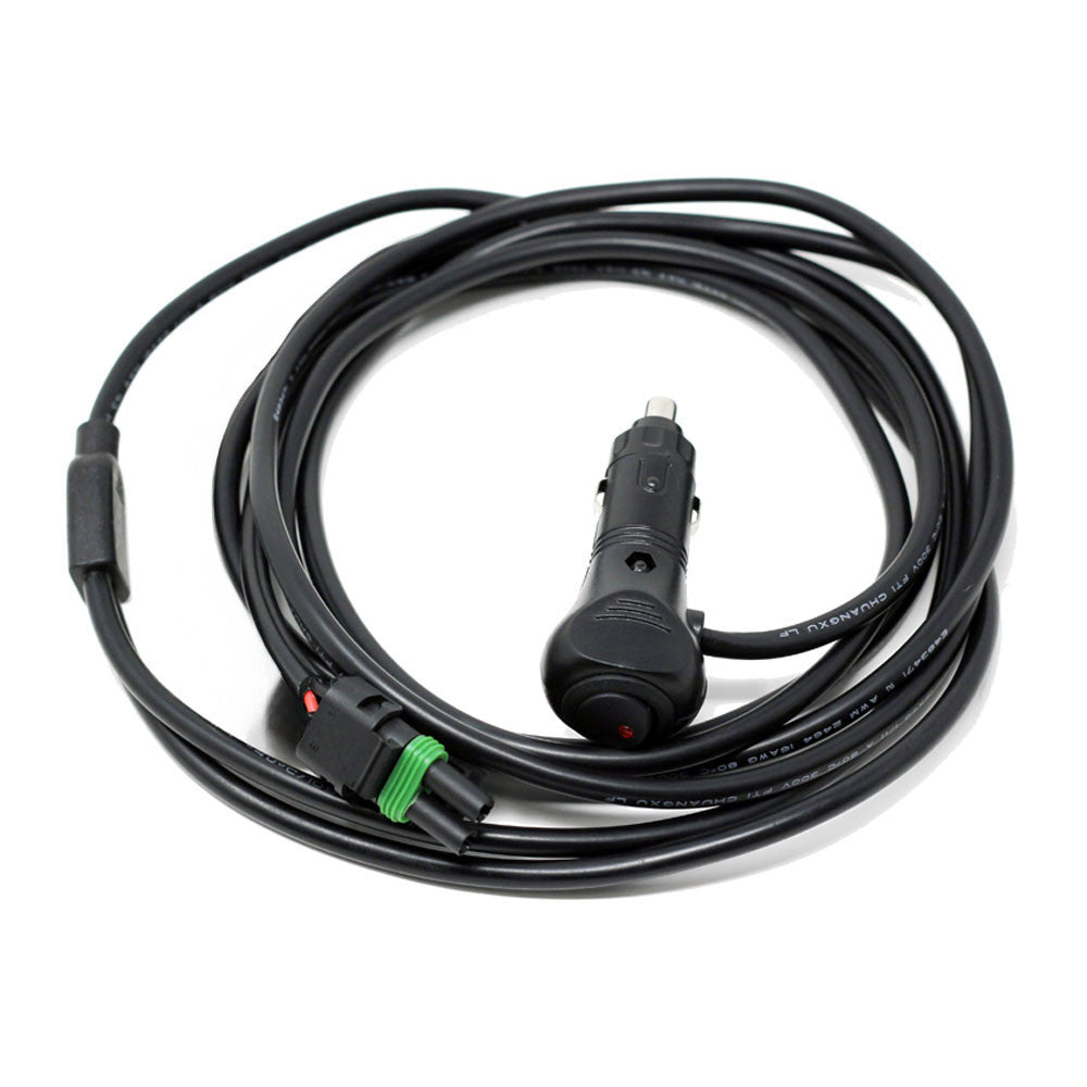 10 ft. Wire Harness w/12v Cigarette Plug-1-light Max 85 watts