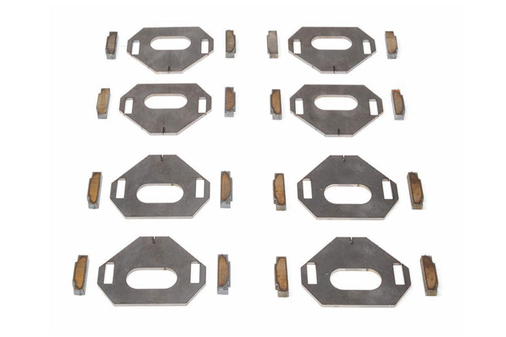 Total Chaos 2024+ Toyota Tacoma 4th Gen Front Weld On Cam Tab Gussets