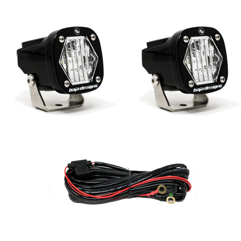 Baja Designs S1 Black LED Auxiliary Light Pod Pair
