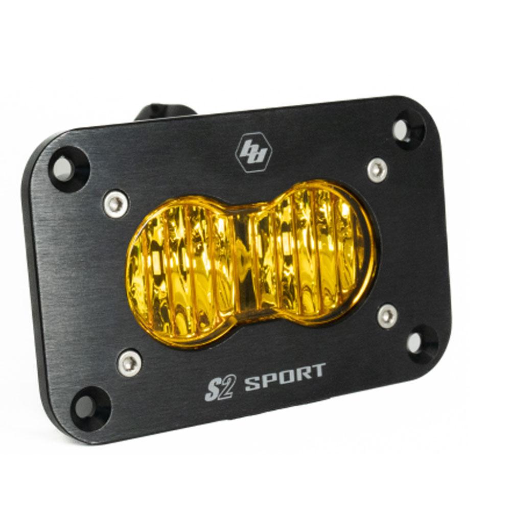 Baja Designs S2 Sport Black Flush Mount LED Auxiliary Light Pod