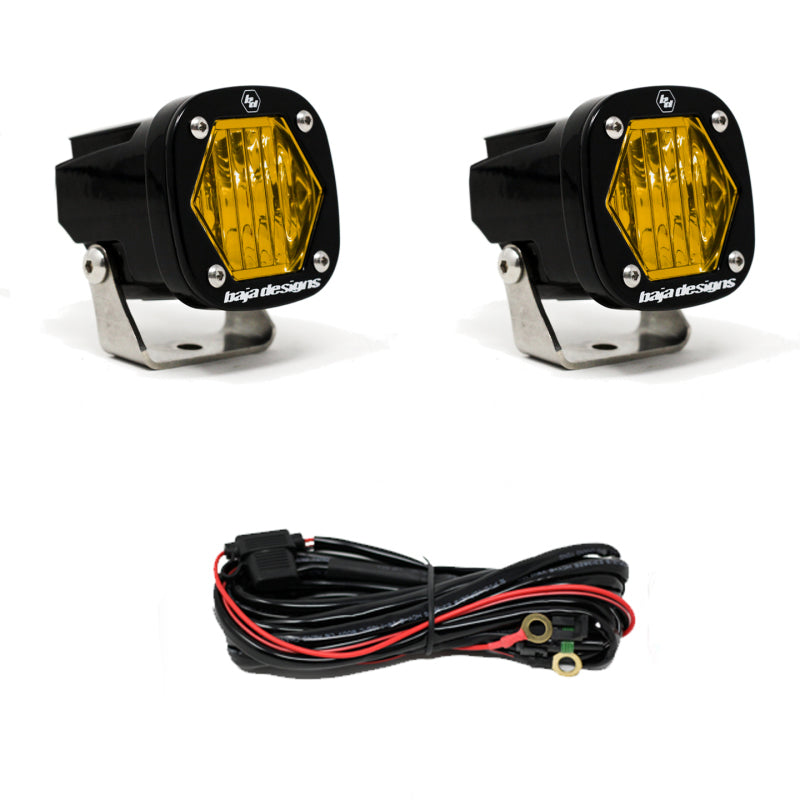 Baja Designs S1 Black LED Auxiliary Light Pod Pair
