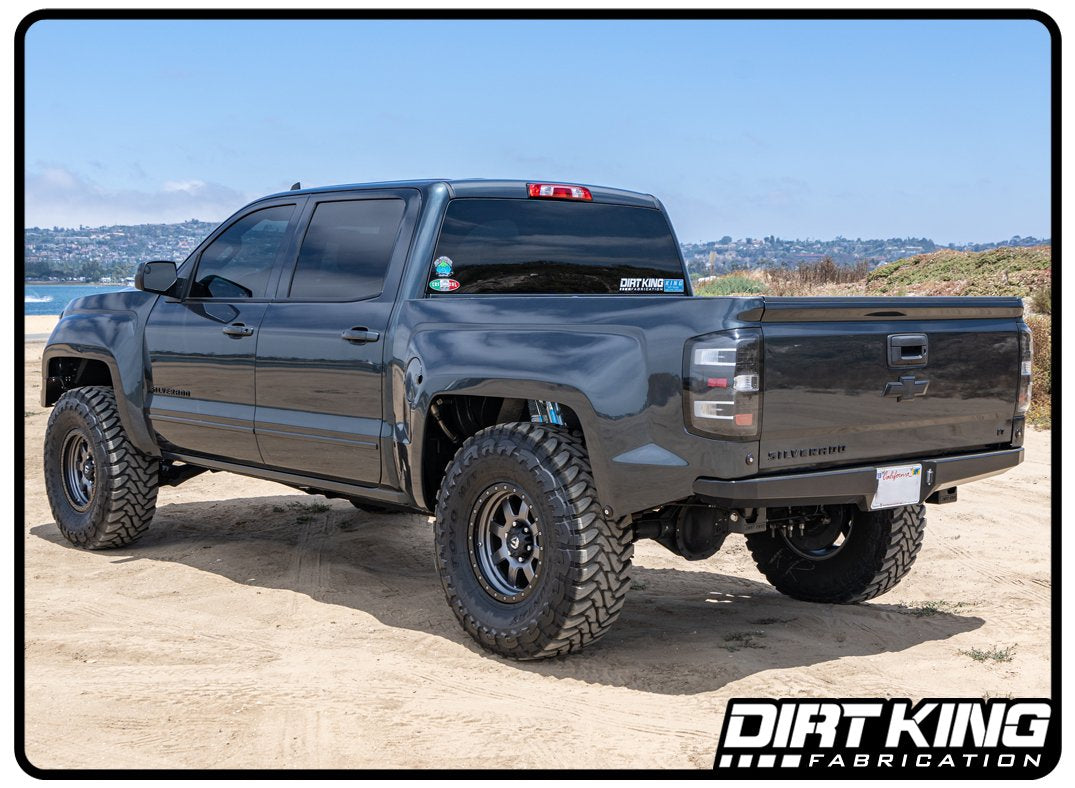 Dirt King Plate Rear Bumper 2007-2018 Silverado / Sierra 1500