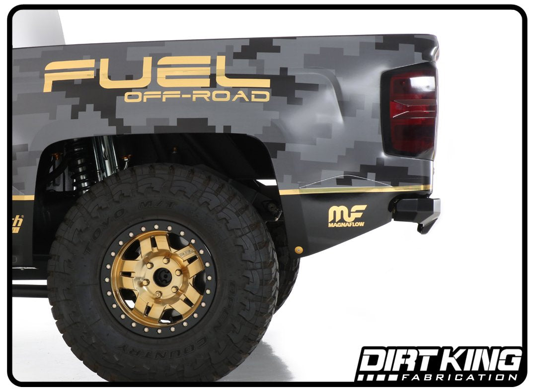 Dirt King Plate Rear Bumper 2007-2018 Silverado / Sierra 1500