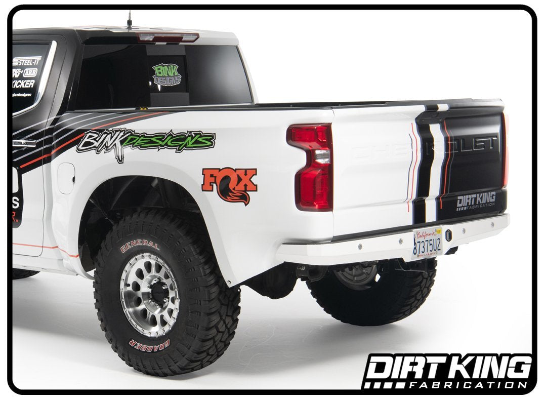 Dirt King Plate Rear Bumper 2019-2025 Silverado / Sierra 1500