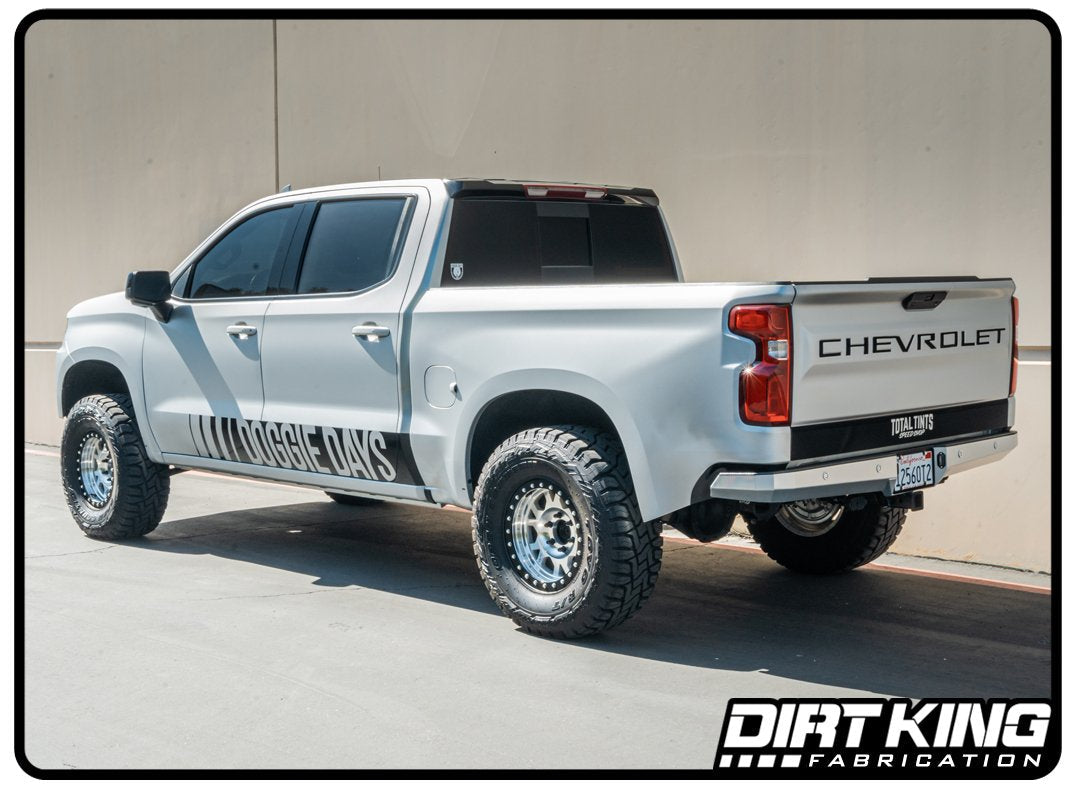 Dirt King Plate Rear Bumper 2019-2025 Silverado / Sierra 1500