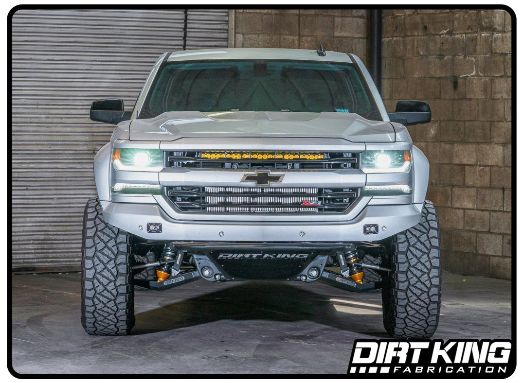 Dirt King Prerunner Front Bumper 2016-2018 Silverado 1500