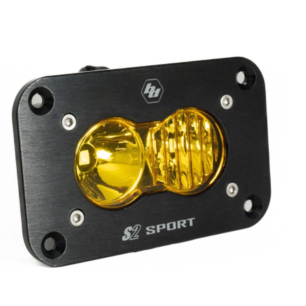 Baja Designs S2 Sport Black Flush Mount LED Auxiliary Light Pod