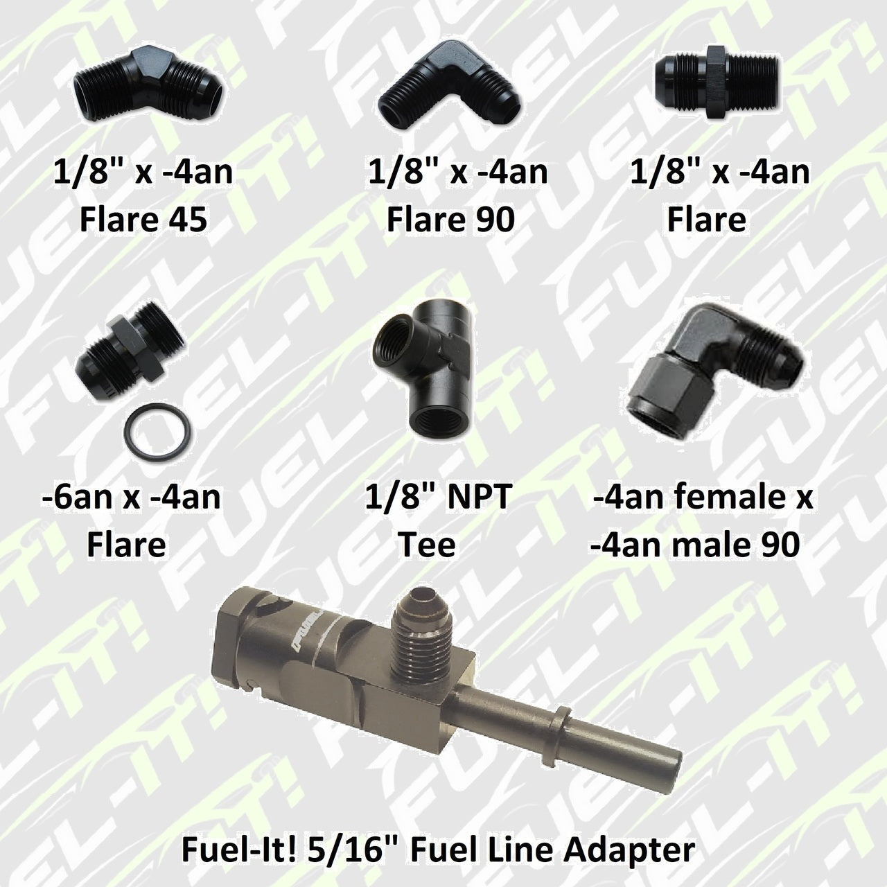 Fuel-It! Charge Pipe Injector (CPI) Installation Accessories