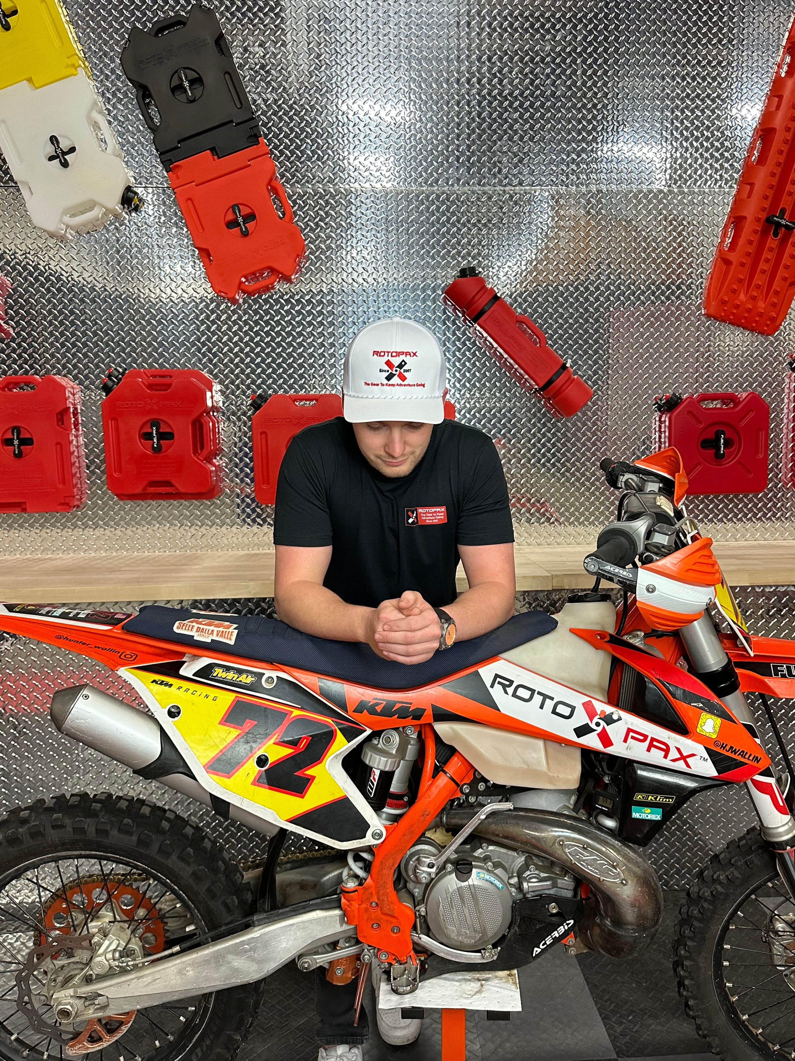 White Keep Adventure Going Hat