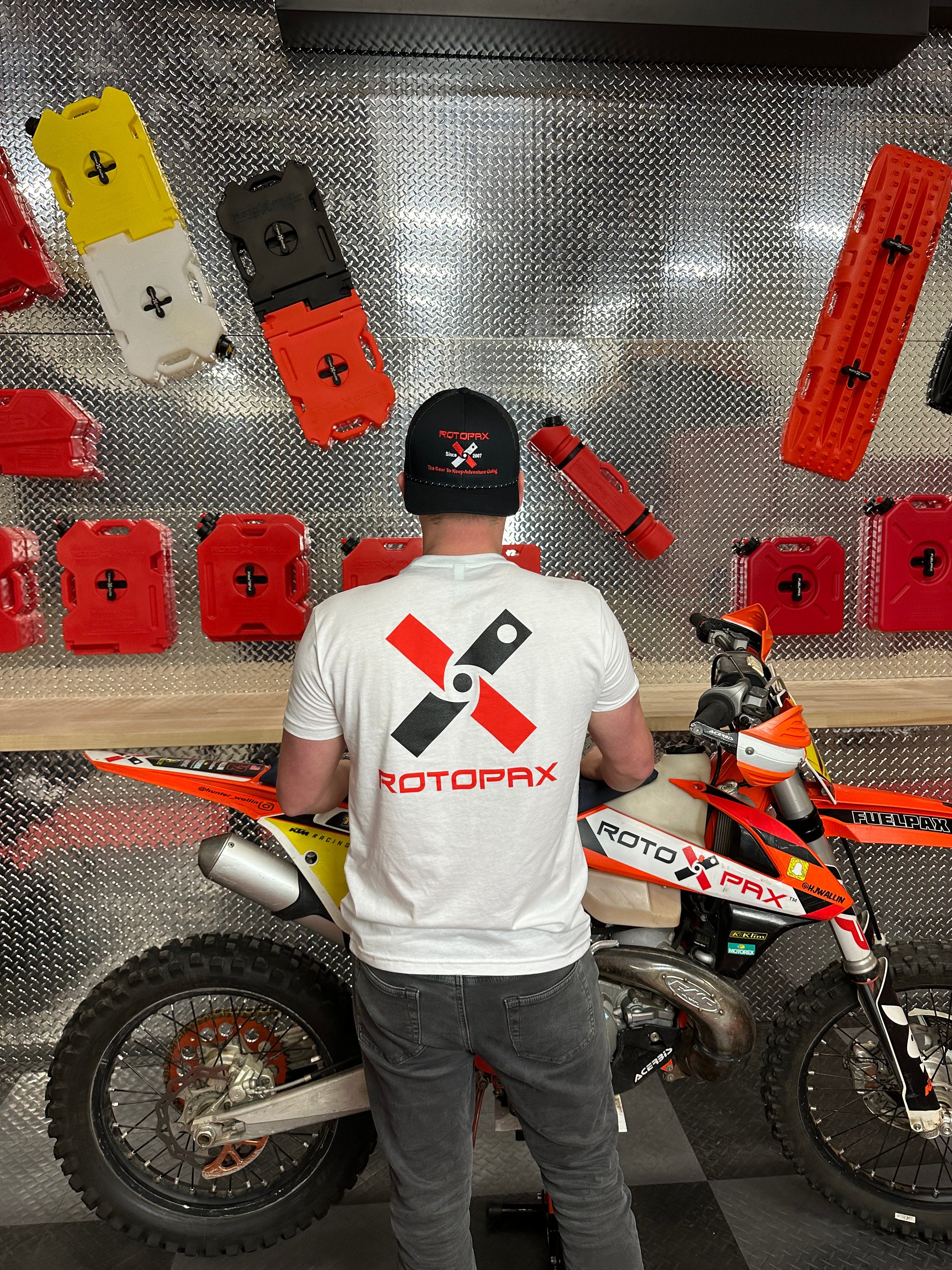 White Keep Adventure Going Shirt