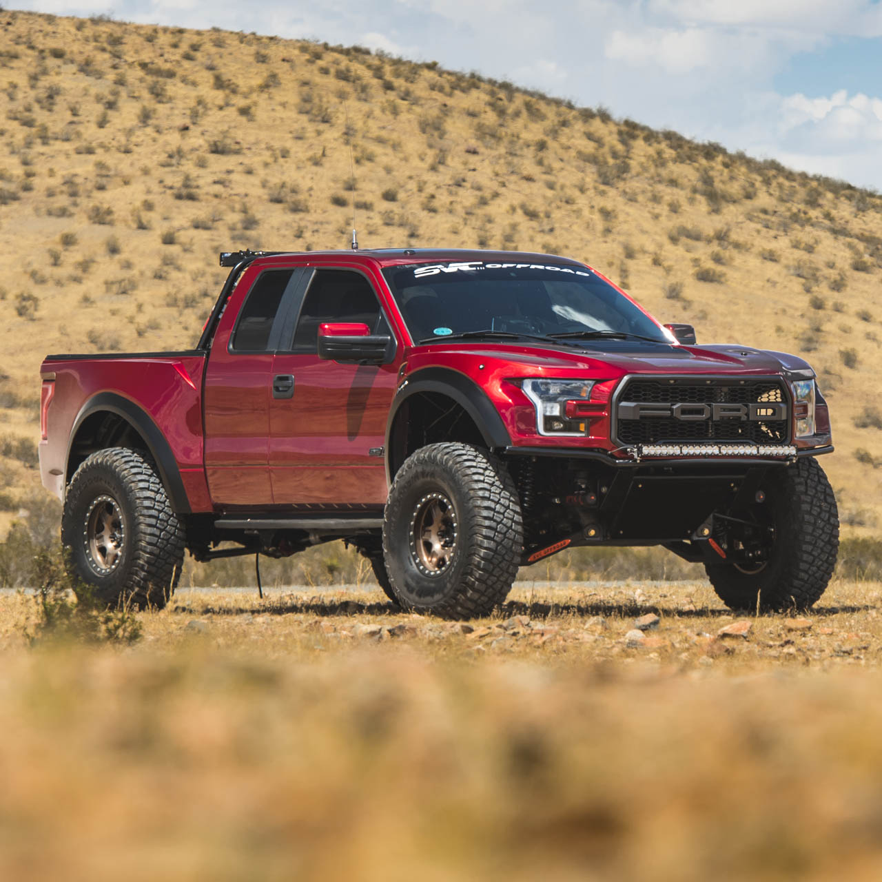 SVC Offroad Mid Travel Kit 2010 - 2014 Gen 1 Ford Raptor