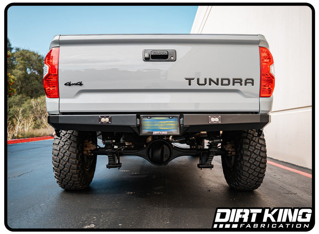 Dirt King Plate Rear Bumper 2014-2021 Toyota Tundra