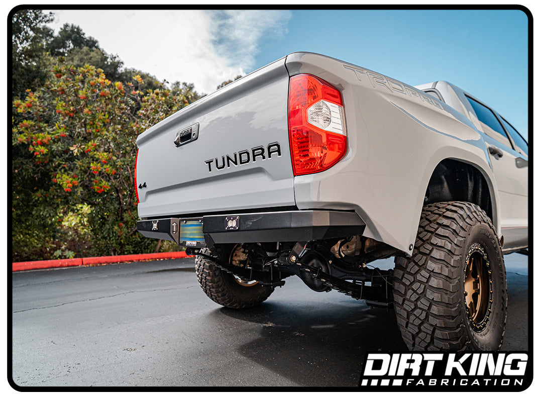 Dirt King Plate Rear Bumper 2014-2021 Toyota Tundra