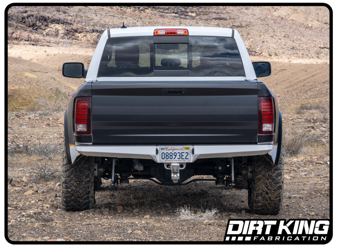 Dirt King Plate Rear Bumper 2009-2018 Ram 1500