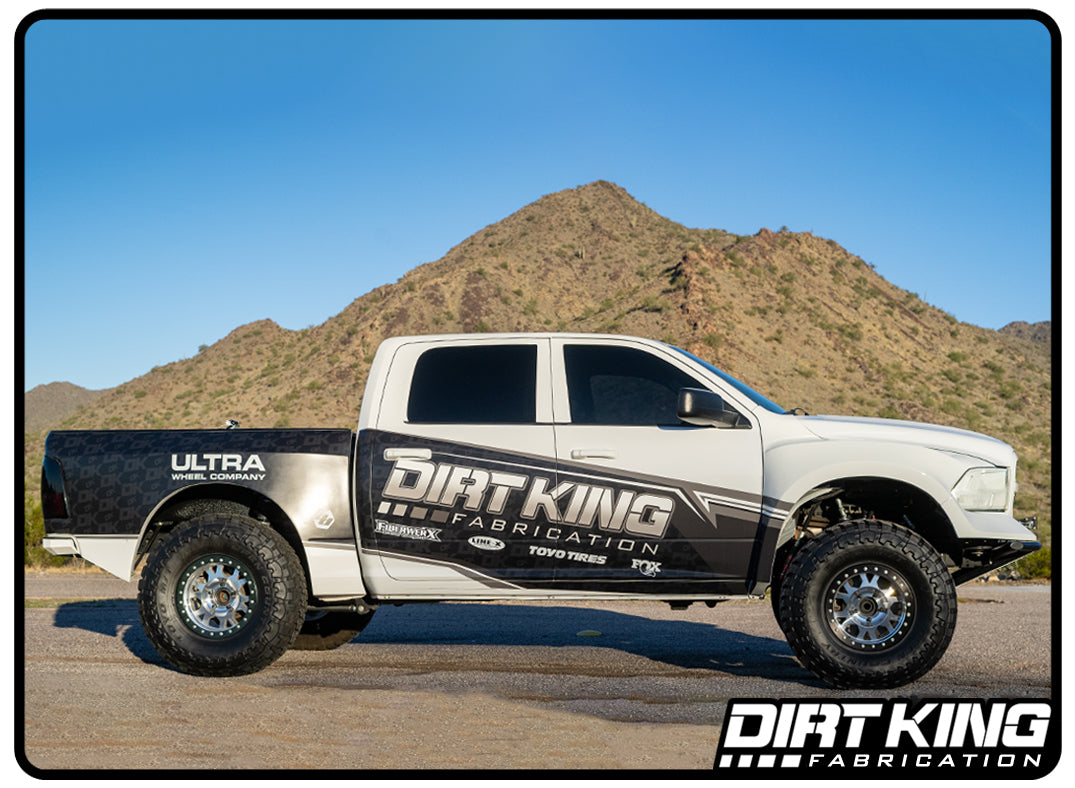 Dirt King Plate Rear Bumper 2009-2018 Ram 1500
