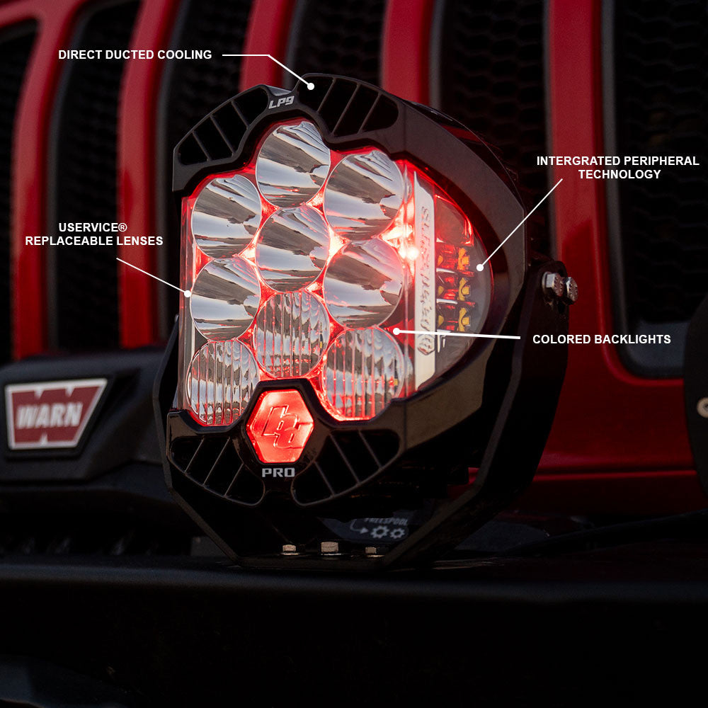 Baja Designs LP9 Pro LED Auxiliary Light Pod
