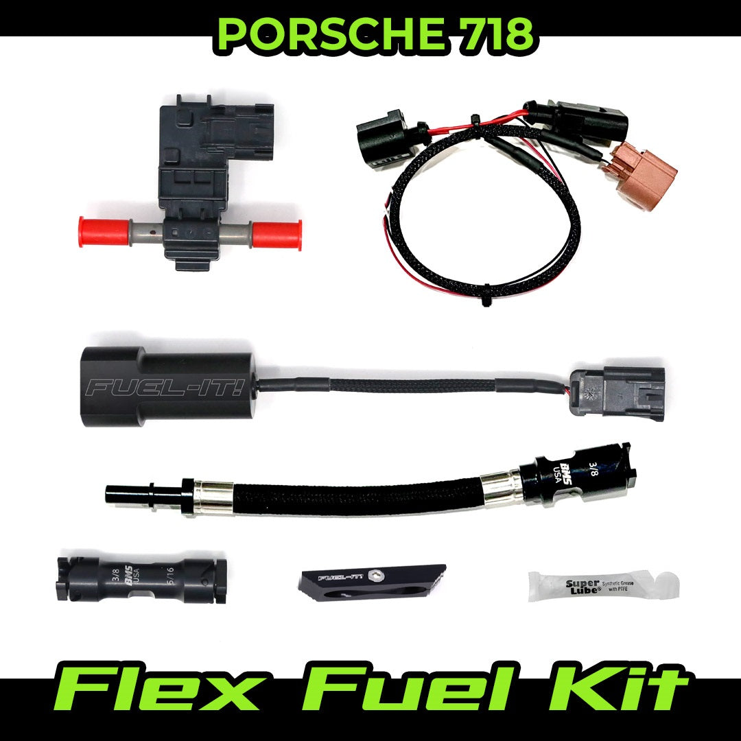 Porsche 718 Bluetooth FLEX FUEL KIT for all 982 Cayman, Boxster, & Spyder Models